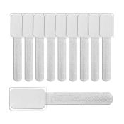 Label The Cable Kabel-Organizer Klettband mit Beschreibung weiß 10 Stück