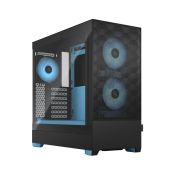 Fractal Design Pop Air RGB Cyan Core TG Clear Tint
