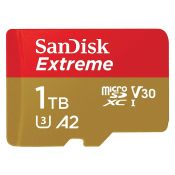 SanDisk 1TB microSDXC Extreme 190MB/s A2 C10 V30 UHS-I U3