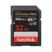 SanDisk 32GB SDHC Extreme PRO 100MB/s A2 C10 V30 UHS-I U3