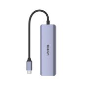 Unitek HUB USB-C 3.1, 4x USB-C, 5 Gbps