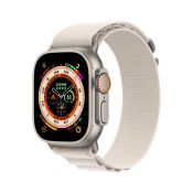 Apple Watch Ultra LTE 49 mm Titangehäuse Alpine Loop polarstern Sm
