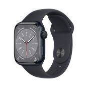 Apple Watch Series 8 GPS 41 mm Aluminiumgehäuse mitternacht Sporta
