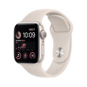 Apple Watch SE GPS 40 mm Aluminiumgehäuse polarstern Sportarmband