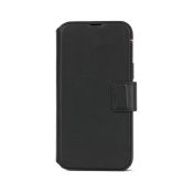 Decoded Abnehmbare Lederbrieftasche für iPhone 15 Plus schwarz