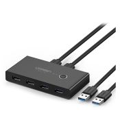 UGREEN Switch Box HUB 4 x USB (für 2 Computer)