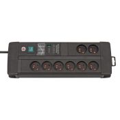 Brennenstuhl Premium-Line - 8 Steckdosen, 3m schwarz 60.000A