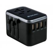Verbatim UTA-04 USB-C PD 61W QC Universal-Reiseadapter