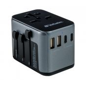 Verbatim UTA-03 Universeller Reiseadapter USB-C PD 30W QC