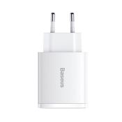Baseus USB-C, 2x USB-A 30W PD QC 3.0 Netzladegerät