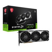 MSI GeForce RTX 4070 Ti VENTUS 3X E1 OC 12GB GDDR6X