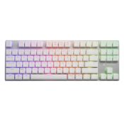 Sharkoon PureWriter Weiß RGB TKL Kailh Rot