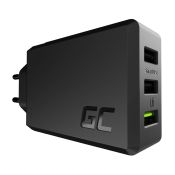 Green Cell ChargeSource3 Netz - 30W (USB 18W + 2x 12W)