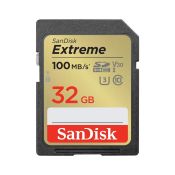 SanDisk 32GB SDHC Extreme 100MB/s V30 UHS-I U3