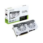 ASUS GeForce RTX 4070 DUAL OC WHITE 12GB GDDR6X