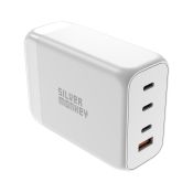 Silver Monkey Ladegerät GaN 200W USB-C PD + USB 3.0 QC W