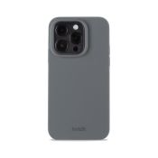 Holdit iPhone 14 Pro Space Grey Silikonhülle