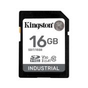 Kingston 16GB SDHC Industrial UHS-I U3 V30 A1 pSLC