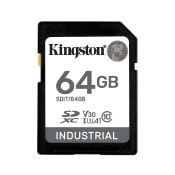 Kingston 64GB SDXC Industrial UHS-I U3 V30 A1 pSLC