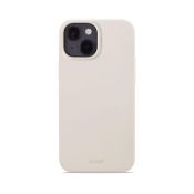 Holdit Silikonhülle iPhone 15 Hellbeige