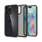 Spigen Ultra Hybrid für iPhone 15 Pro Frostschwarz