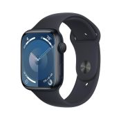 Apple Watch 9 GPS 45mm S/M Aluminium mitternacht Sportarmband mitt