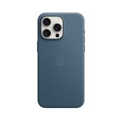 Apple iPhone 15 Pro Max Feingewebe Case mit MagSafe pazifikblau