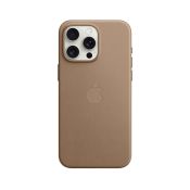 Apple iPhone 15 Pro Max Feingewebe Case mit MagSafe taupe