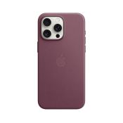 Apple iPhone 15 Pro Max Feingewebe Case mit MagSafe mulberry