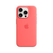 Apple iPhone 15 Pro Silikon Case mit MagSafe guave