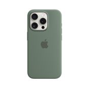 Apple iPhone 15 Pro Silikon Case mit MagSafe zypresse