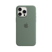 Apple iPhone 15 Pro Max Silikon Case mit MagSafe zypresse