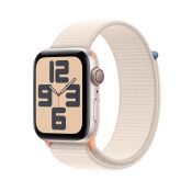 Apple Watch SE 2 44/Starlight Aluminum/Starlight Sport Loop LTE