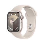 Apple Watch 9 GPS 41mm Aluminium polarstern Sportarmband polarster