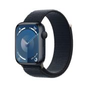 Apple Watch 9 GPS 45mm Aluminium mitternacht Sport Loop mitternach