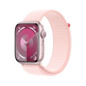 Apple Watch 9 GPS 45mm Aluminium rosé Sport Loop hellrosa