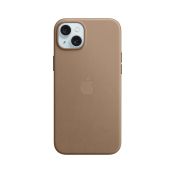 Apple iPhone 15 Plus Feingewebe Case mit MagSafe taupe