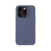 Holdit Silikonhülle iPhone 15 Pro Pacific Blue