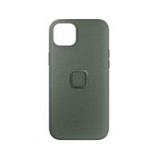 Peak Design Everyday Case Fabric für iPhone 15 Plus MagSafe salbei
