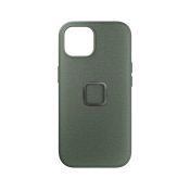 Peak Design Everyday Case Fabric für iPhone 15 MagSafe salbei