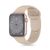 Tech-Protect Silikon für Apple Watch 44/45/46/49 mm Walnuss