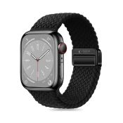 Tech-Protect Nylonmag für Apple Watch 44/45/46/49 mm Schwarz