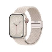 Tech-Protect Nylonmag für Apple Watch 40/41/42 mm Natural Titanium