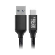 Silver Monkey USB-A zu USB-C Kabel 1m 45W