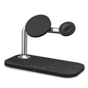 Mobile Origin 3-in-1 kabelloses Ladegerät schwarz