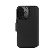 Decoded Abnehmbare Lederbrieftasche iPhone 16 MagSafe schwarz