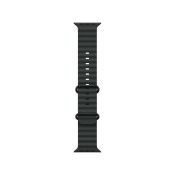 Apple Ocean Armband 44–49 mm, schwarzes Titan/schwarz