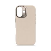 Decoded Leder-Backcover für iPhone 16 mit MagSafe-Ton