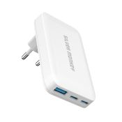 Silver Monkey Flaches GaN-Ladegerät 65W 2x USB-C, 1x USB-A