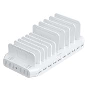 Unitek Ladestation 10xUSB 2.4A 60W